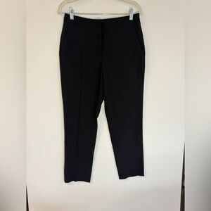 Rag & Bone Skinny Fit Trousers Women's Size 4 Black Mid Rise Stretch Cropped